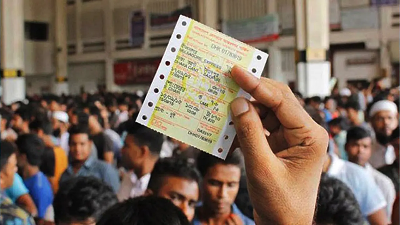 ২৫ মার্চের ট্রেনের টিকিট পাওয়া যাবে আজ...