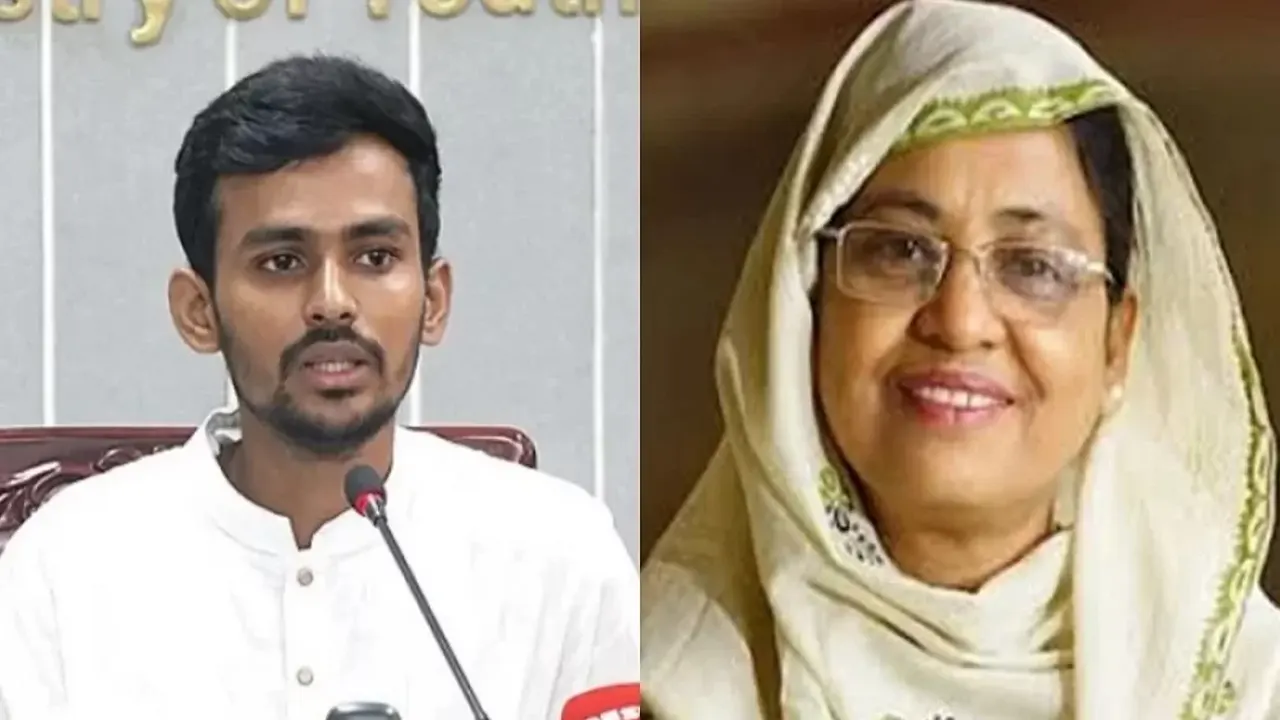 আসিফ মাহমুদ ও উপদেষ্টা নূরজাহান বেগমের পদত্যাগ দাব...
