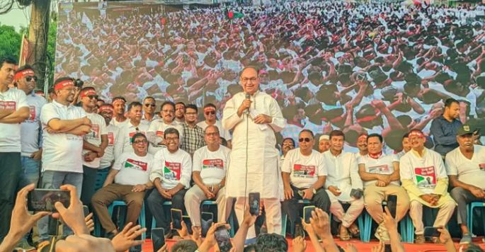 ভারতের কাছে পানি ছাড়া অন্য কিছু চাই না: রংপুরে মির...