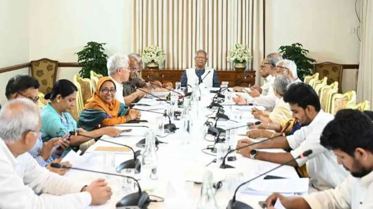 উপদেষ্টা পরিষদের বৈঠকে ৫ সিদ্ধান্ত গ্রহণ...