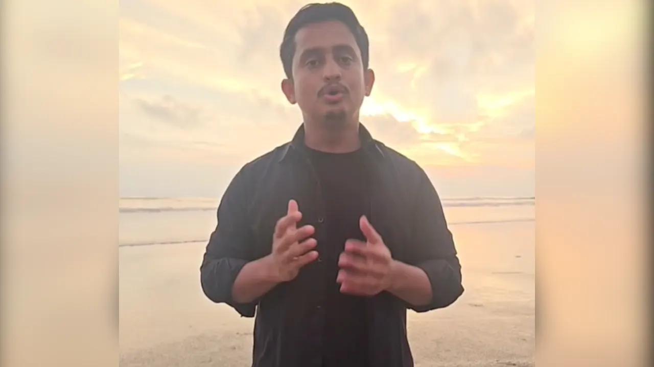 সমুদ্রসৈকতে দাঁড়িয়ে লাইভে সারজিসের বার্তা...