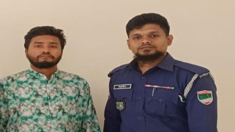বিকাশ প্রতারণা চক্রের এক সদস্য -ঢাকা থেকে গ্রেফতার...